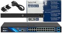 BCS-B-SP24G-2SFP-M IP-коммутатор/управляемый, 24 порта POE