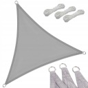 САДОВЫЙ ЗОНТ SUNSHADE SAIL 3X3X3M СЕРЫЙ