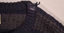 LEE sveter navy grey stripes CREW KNIT _ 38 M Druh bez kapucne prevlečené cez hlavu