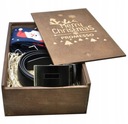 Promesso Ready Gift Рождественский ремешок, кожаные носки, набор в деревянной коробке