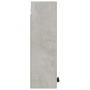 vidaXL Závesná kúpeľňová skrinka, betónová šedá, 32x20x67 cm Kód výrobcu 811299