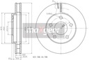 ДИСК ТОРМОЗНОЙ MAXGEAR 19-0695