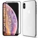 ТОНКИЙ ЧЕХОЛ ARMOR ДЛЯ IPHONE X XS + ЗАКАЛЕННОЕ СТЕКЛО 9D ЗАЩИТА ПЕРЕДНЯЯ ЗАДНЯЯ ЗАДНЯЯ ПЕРЕДНЯЯ ЧАСТЬ