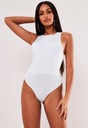 MISSGUIDED BIAŁE BODY STRINGI BWG XXJ__M Marka Missguided