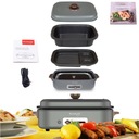 MultiGrill KUVINGS ELEKTRYCZNY OPIEKACZ ROZKŁADANY