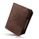 КОЖАНЫЙ КОШЕЛЕК ЖЕНСКИЙ С RFID-ЗАЩИТОЙ, КОРИЧНЕВЫЙ