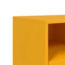 VIDAXL CASIER RTV, MUSZTARDOWA, 68X39X43,5 CM, ACIERphoto 10