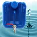 Контейнер для воды с краном Пузырьковый резервуар на 20 л Канистра из твердого пластика