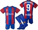 LEWANDOWSKI komplet strój piłkarski BARCELONA r158 Stan opakowania oryginalne