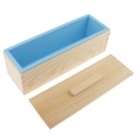 Формы силиконовые в деревянной коробке 1200мл Синяя Форма для лепки Новогодняя 1200мл синяя