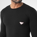 Emporio Armani pánske tričko longsleeve čierne 111023-3R512-0020 L Kód výrobcu 111023-3R512-0020