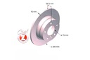 DISCS BRAKE ZIMMERMANN 34216764647 3421685500 photo 2 - milautoparts-fr.ukrlive.com