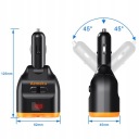 РОЗПОДІЛЮВАЧ ПРИКУРЮВАЧА 12-24V ЗАРЯДНИЙ ПРИСТРІЙ QC 150W  (18534875940) фото min 5