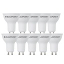 10 штук светодиодных ФАР GU10 5W 2700K BLAUPUNKT