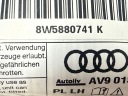 2023 AUDI A4 S4 B9 8W ШТОРКА БЕЗПЕКИ 8W5880741K  (18501462154) фото min 5