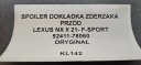 SPOILER DOUBLURE PARE-CHOCS AVANT LEXUS NX II F-SPORT 21-ORYGINAL 52411-78060photo 9