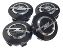 OPEL 4 PIEZAS TAPACUBOS KAPSLE DEKLE PARA ALUFELG 68MM/64MM 