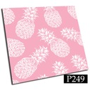 Kafelki PCV samoprzylepne 20cm Róż ananasy Wzór