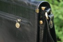 Pánska kožená taška cez rameno veľká čierna talianska A4 poštárka vintage A4 Druh na dokumenty