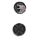 WILKOŁACKA SREBRNA METALOWA MONETA 1 SZT LARP RPG