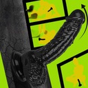 Реалистичный черный пенис, инструмент для мастурбации большого члена