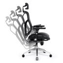 Эргономичное вращающееся офисное кресло ПРЕМИУМ DIABLO V-BASIC: черный
