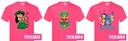 Detské tričko ružové STICH LILO Ohana W 134 Kód výrobcu Koszulka Dziecięca Różowa Pink