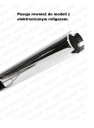 VOLANT MOTOCYCLETTE NOIRE 25 MM 1 POUCES CHOPPER BOBBER CUSTOMphoto 8