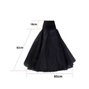 Dlhá sukňa s elastickým pásom v páse, čierna Silueta petite (pre nízke)
