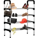 ПОЛКА ДЛЯ ОБУВИ ПОДСТАВКА КНИЖНЫЙ ШКАФ ПОЛКА 4 УРОВНЯ