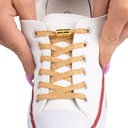 Sznurowadła bez wiązania SULPO Sznurówki bez wiązania do obuwia złota nitka