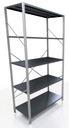 ПОЛКА СКЛАДСКАЯ МЕТАЛЛИЧЕСКАЯ ПОЛКА DODAS 200X95X50 ST5P 200 КГ