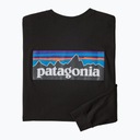 Longsleeve trekingový pánsky Patagonia P-6 Logo Responsibili black L Model L/S P-6 Logo