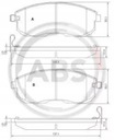 ZAPATAS DE FRENADO NISSAN TIIDA 07- PARTE DELANTERA 