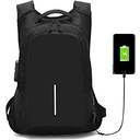 TORBA PLECAK ANTYKRADZIEŻOWY NA LAPTOPA USB 15.6'