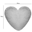 Подушка-сердечко плюшевая декоративная в форме сердца подарок на День святого Валентина