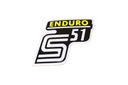 SIMSON S51 ENDURO ЖЕЛТАЯ НАКЛЕЙКА