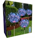4x САДОВЫЕ ЛАМПЫ СОЛНЕЧНЫЕ ДЕРЕВО Одуванчик ФЕЙЕРВЕРК УКРАШЕНИЕ 480LED пульт дистанционного управления