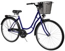 Montemar 26 Blue жіночий міський чоловічий велосипед польського виробника
