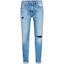 Jeansy Tapered Fit Calvin Klein Jeans 32/34 Cechy dodatkowe dziury
