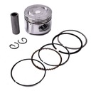 80ccm-ПОРШЕНЬ, КОЛЬЦА 4T JUNAK СКУТЕР, ЗИПП, ROMET