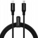 Нейлоновый зарядный кабель USB-C/USB-C для Samsung, длина 1,8 м, с нейлоновой оплеткой