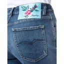 Dámske džínsové nohavice REPLAY modrá W29 L32 Dominujúci vzor bez vzoru