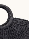 Allora Kôš čierny pletený 40cm x 30cm Druh plážový