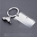 1PC KEYCHAIN STAINLESS STEEL DRIVE SAFE CAR (18159937522) фото min 14