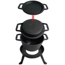 Отдельностоящий казан Kinghoff 5 л.