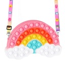 СУМКА POP IT SENSORY PUSH FIDGET RAINBOW XXL