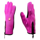 Rukavice hmatové zateplené rukavice so zipsom Ďalšie vlastnosti pre dotykové obrazovky
