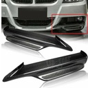 FLAPSY BRIDA DE PARAGOLPES BMW E90 E91 M PAQUETE SPOILER PARTE DELANTERA CARBÓN 