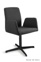 Krzesło biurowe obrotowe BRAVA czarne Unique Marka Unique